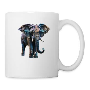 Elephant iriscent II - Mug - white - Right