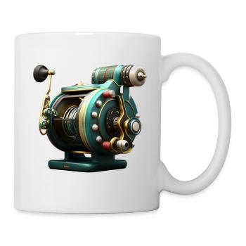 Fishing Reel Fishing Reel Natural Fish - Mug - white - Right