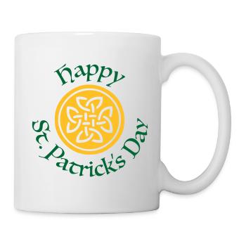 Happy St. Patrick's Day - Mug - white - Right