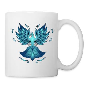 Phoenix d'eau - Mug blanc - blanc - Droite