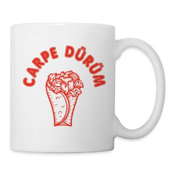 Carpe Dürüm Döner Kebab Fun - Tasse - Weiß - Rechts