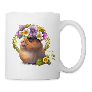 Cute guinea pig - Mug - white - Right
