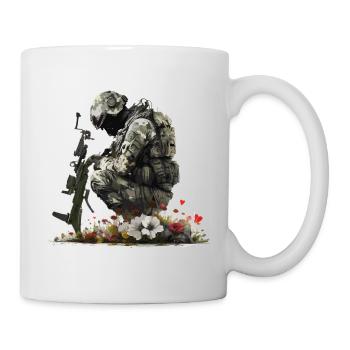 Sans limites de fleurs - Mug blanc - blanc - Droite