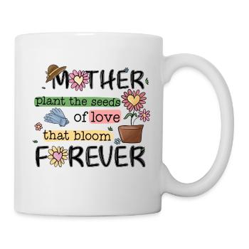 Mama Geschenkidee Garten Liebe - Tasse - Weiß - Rechts