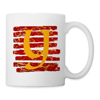 Bande E 232 Y - Mug blanc - blanc - Droite