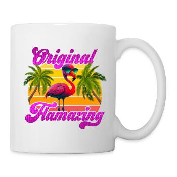 Original Flamazing Flamingo Summer Party Celebrations - Mug - white - Right