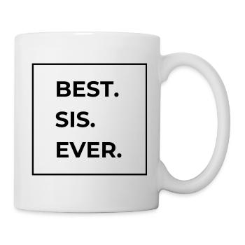 LE MEILLEUR SIS DE TOUS LES TEMPS - Mug blanc - blanc - Droite