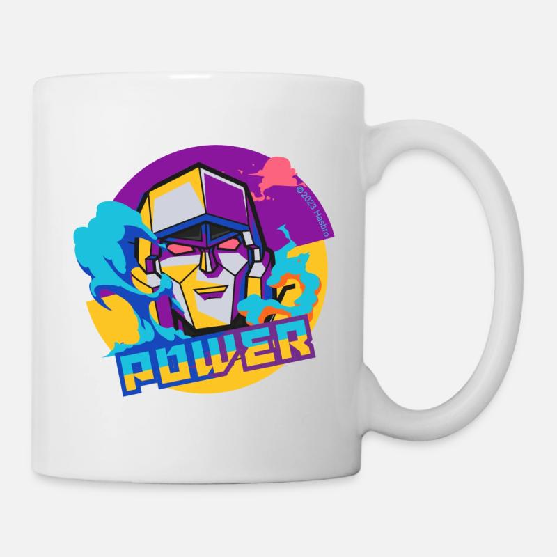 Transformers G1 Megatron Power - Mug blanc - blanc
