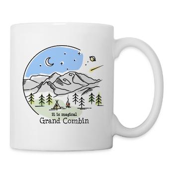 Grand Combin Valais 4000m tour d’alpinisme - Mug blanc - blanc - Droite