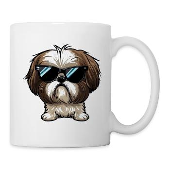 SHIH TZU THE EXPLORER - Mug - white - Right
