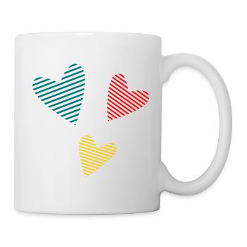 FATHER's DAY. HAPPY BIRTHDAY DAD. DAD. HAPPY BIRTHDAY - Mug - white - Right