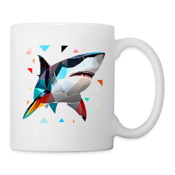 White Shark - Tasse - Weiß - Rechts