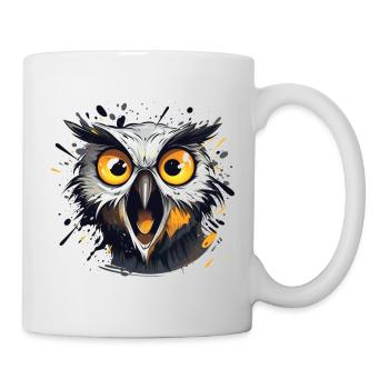 Crazy Owl - Mug - white - Right