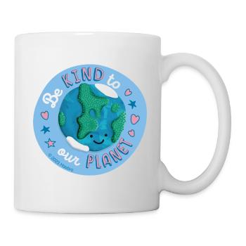 Play-Doh Knete Be Kind To Our Planet Umweltschutz - Tasse - Weiß - Rechts