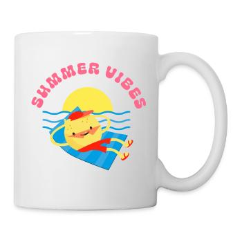 Sommer - Tasse - Weiß - Rechts