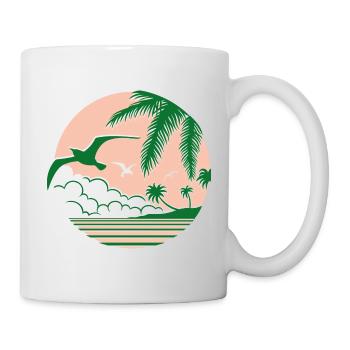 Sommer - Tasse - Weiß - Rechts