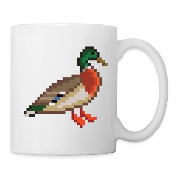 Vogel - Tasse - Weiß - Rechts