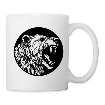 Grizzly Bear - Mug - white - Right