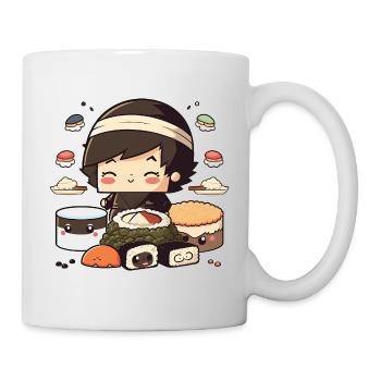 Sushi Japan kawaii - Mug - white - Right