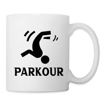 Parkour - Mug - white - Right