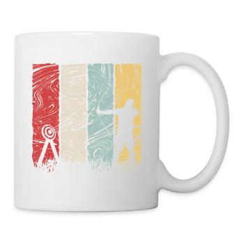 Archery Bow Arrow Retro Gift - Mug - white - Right