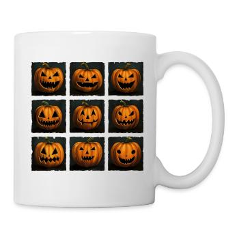Happy Halloween! - Tasse - Weiß - Rechts