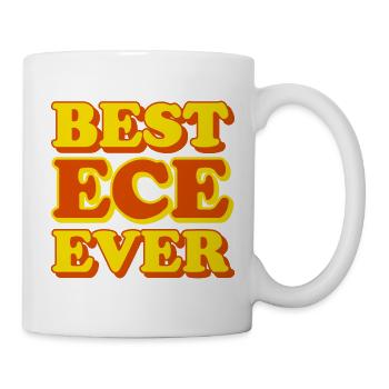 Ece Prénom Cadeau drôle - Mug blanc - blanc - Droite