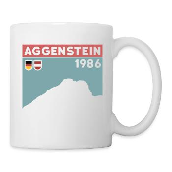 Aggenstein Summit Tour Grän Randonnée avec des enfants - Mug blanc - blanc - Droite