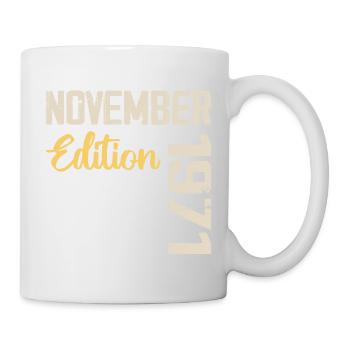 Born in November 1971 - Edition 1971 - Mug - white - Right