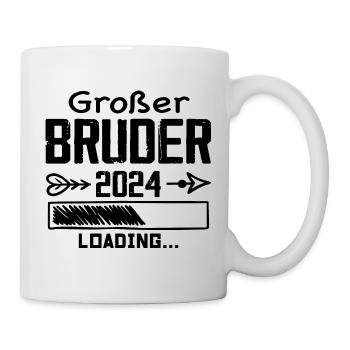 Großer Bruder 2024 - Tasse - Weiß - Rechts