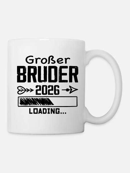 Großer Bruder 2026 - Tasse - Weiß