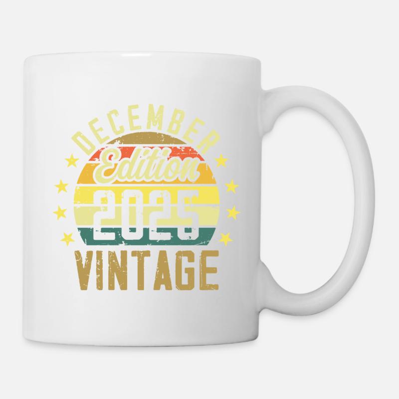 Légendes Sont Nés En Décembre 2025 - Édition 2025 - Mug blanc - blanc