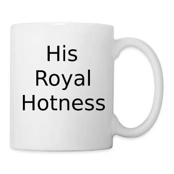 His Royal Hotness - Mug - white - Right