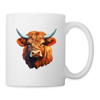 Highland cattle - Mug - white - Right