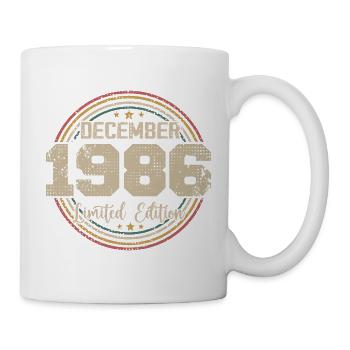 The legends were born in December 1986 - 1986 - Mug - white - Right