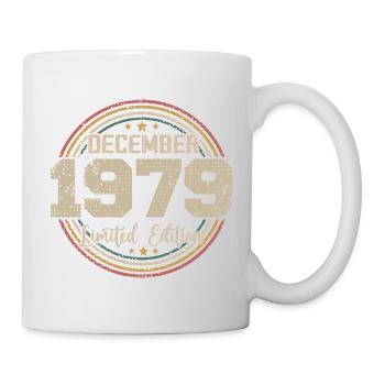 Die Legenden wurden im Dezember 1979 - 1979 geboren - Tasse - Weiß - Rechts