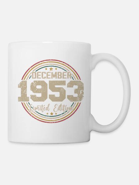 Les Légendes Sont Nées En Décembre 1953 - 1953 - Mug blanc - blanc