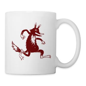 Red fox - Mug - white - Right