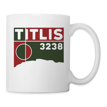 Titlis Finisher Altitude Hiking Hike Engelberg - Mug - white - Right