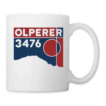 Olperer Nordgrat Brücke Überschreitung Wanderung - Tasse - Weiß - Rechts