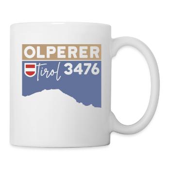 Olperer Tirol Nordgrat Überschreitung Wanderung - Tasse - Weiß - Rechts