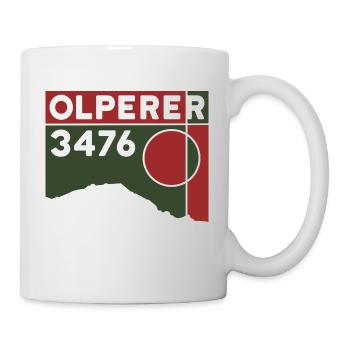Olperer Tirol North Ridge Crossing Hike - Mug - white - Right