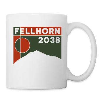 Fellhorn Alpine Roses Randonnée Randonnée Souvenirs - Mug blanc - blanc - Droite