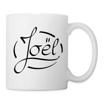 Joël - Mug blanc - blanc - Droite