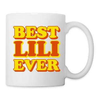 Lili prénom drôle cadeau - Mug blanc - blanc - Droite