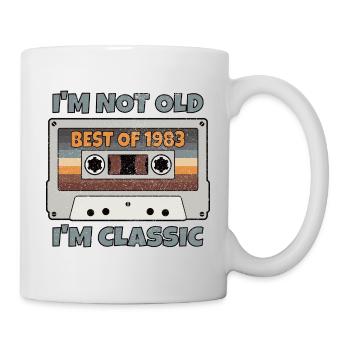 I'M NOT OLD I'M CLASSIC BEST OF 1983 Birthday gift - Mug - white - Right
