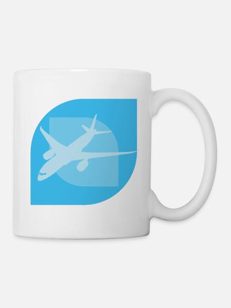 Aerospace Engineering Flugzeug Luftfahrt - Tasse - Weiß