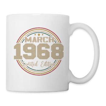 Awesome seit März 1934 Geburtstag 1934 Geschenk - Tasse - Weiß - Rechts