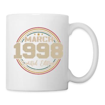Awesome Since March 1998 Birthday 1998 Gift - Mug - white - Right