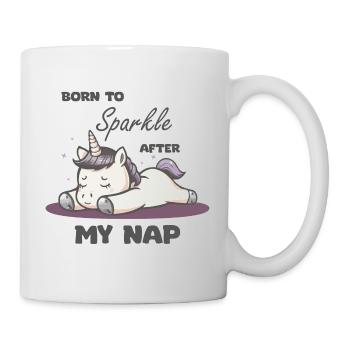 Born to Sparkle - Unicorn Nap Sparkle - Mug - white - Right
